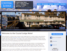 Tablet Screenshot of crystallodgeventura.com